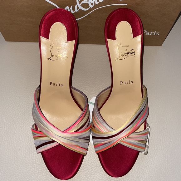 💯% AUTH Brand New Christian Louboutin sandals size 41 - Picture 1 of 10